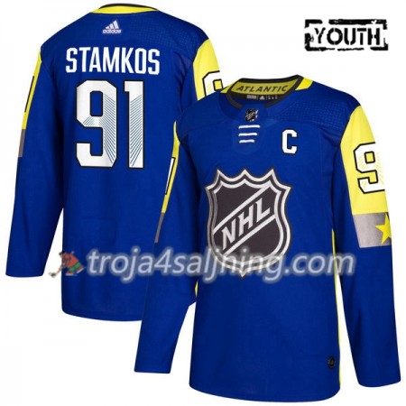 Tampa Bay Lightning tröja Steven Stamkos 91 2018 All-Star Atlantic Division Adidas Royal Authentic - NHL Tröjor Barn Tampa Bay Lightning tröja Steven Stamkos 91 2018 All-Star Atlantic Division Adidas Royal Authentic - NHL Tröjor Barn